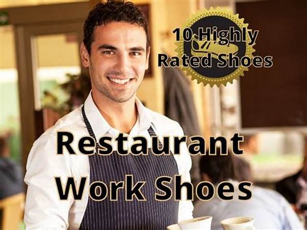 Long-lasting Restaurant Work Shoes