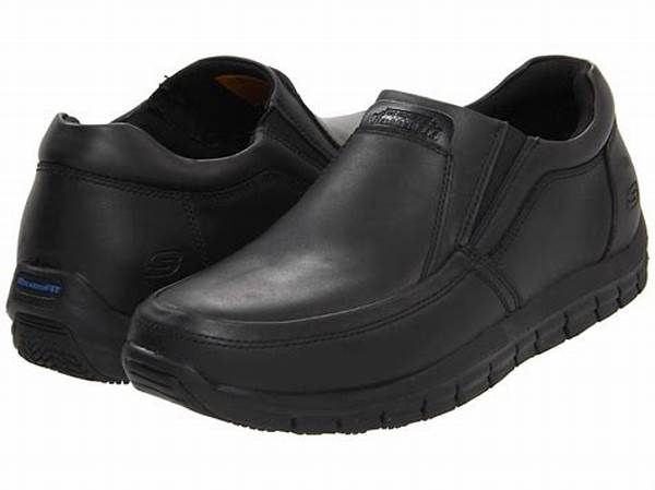 Comfortable Slip-on Work Shoes
