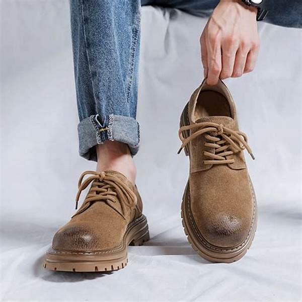“sophisticated Suede Work Shoes”