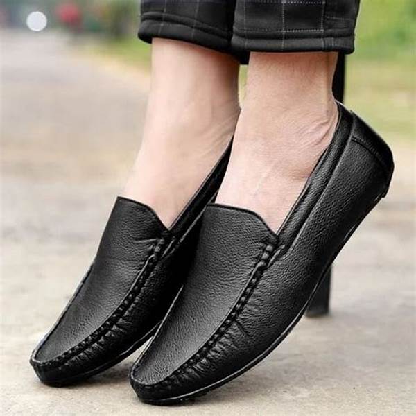Stylish Leather Loafers For Office Settings