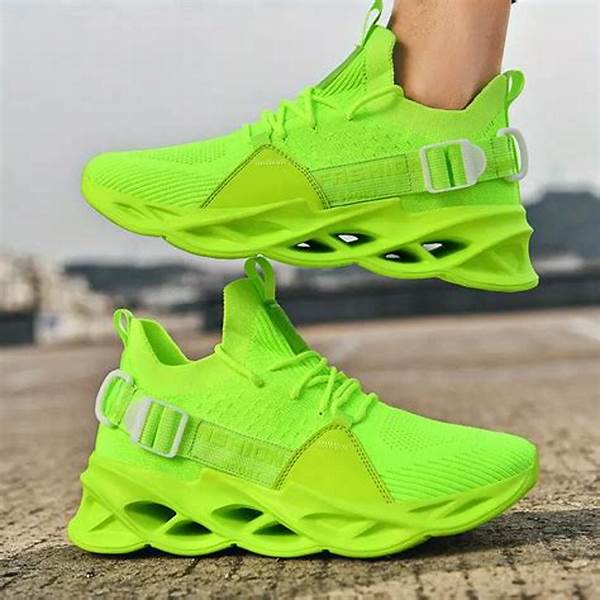 Breathable Material Athletic Sneakers