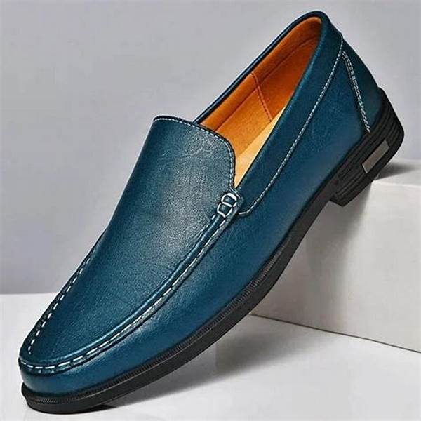 Comfortable Men’s Office Leather Loafers