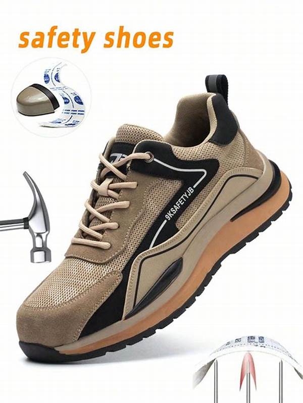 Durable Puncture-resistant Footwear For Mechanics