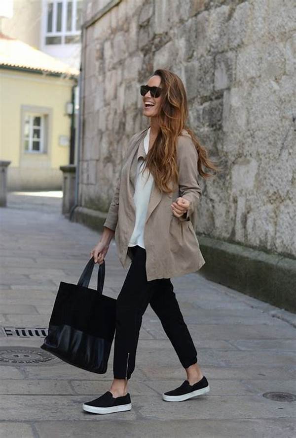 Slip-on Shoes Outfit Ideas