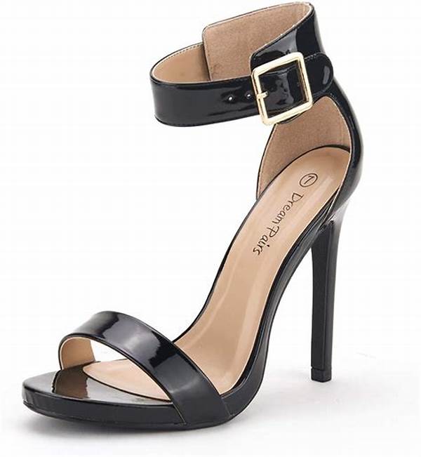 Elegant High Heels With Ankle Support