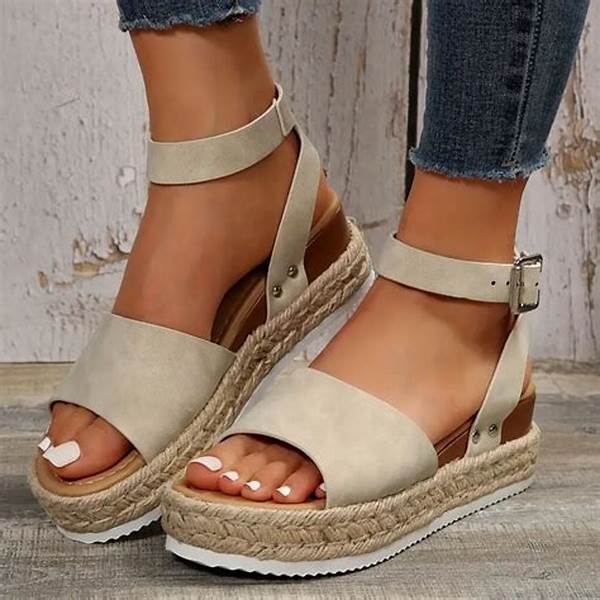 Comfortable Platform Espadrilles For Women