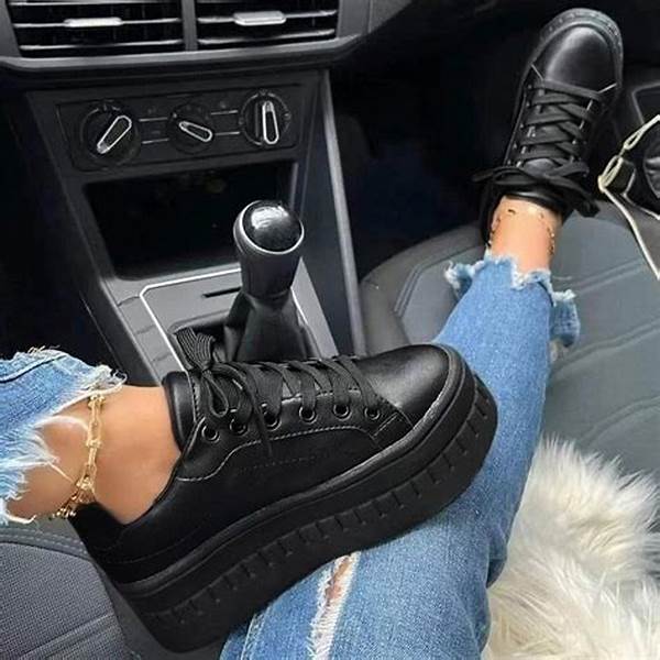 Retro-inspired Platform Shoes Women